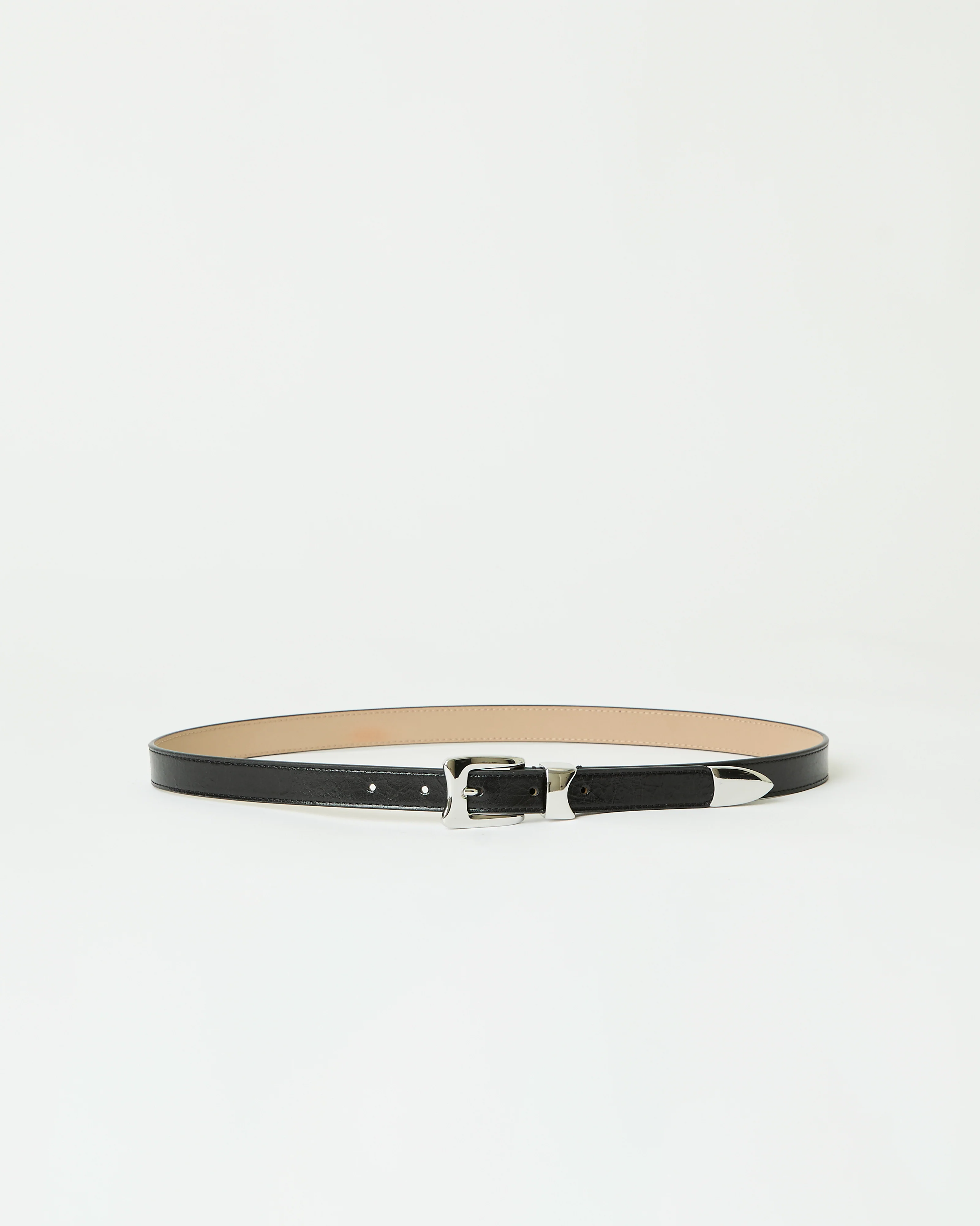 AIDEN RUGOUS LEATHER BELT