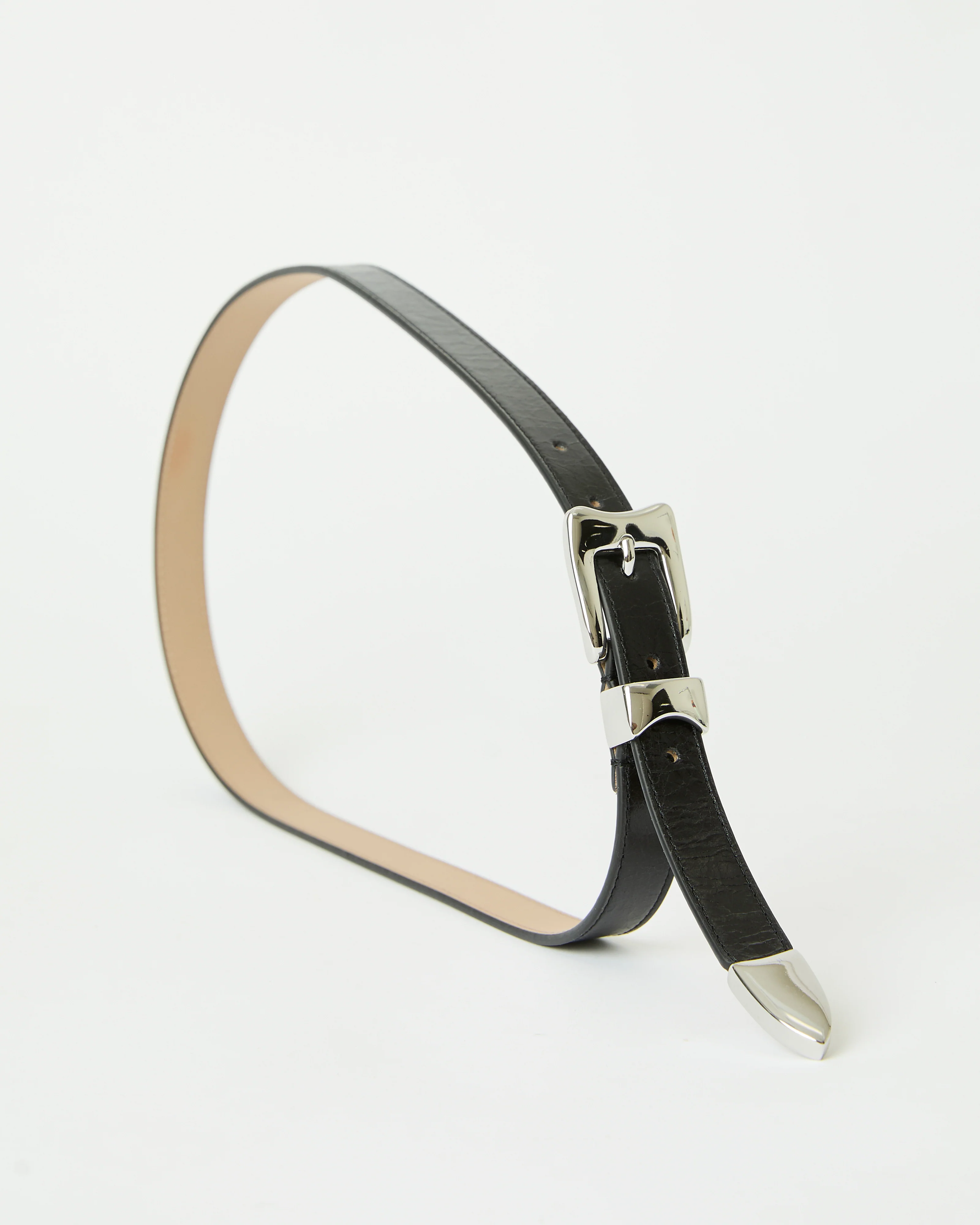AIDEN RUGOUS LEATHER BELT - Image 3