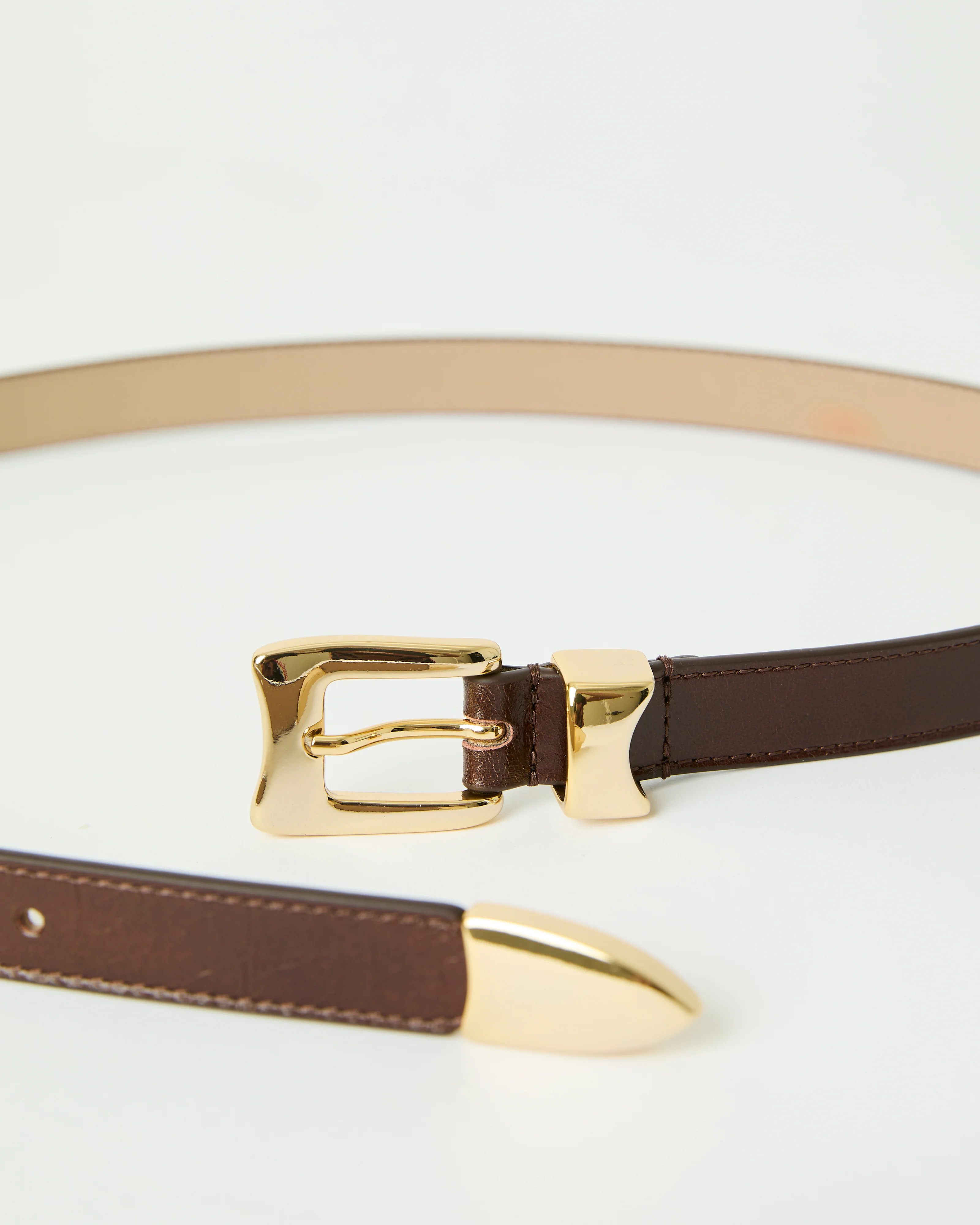 AIDEN RUGOUS LEATHER BELT - Image 4