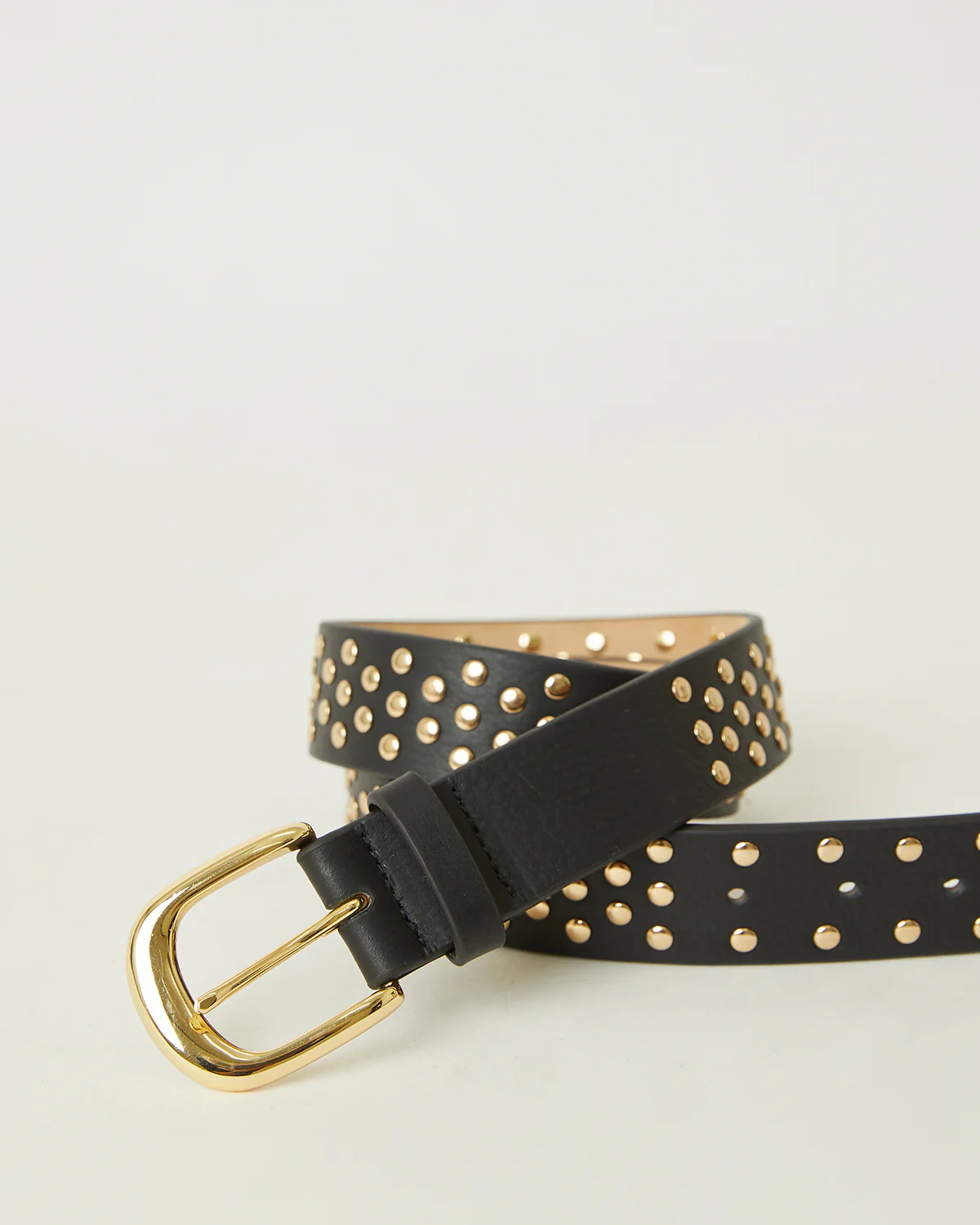 IDRIS STUDDED LEATHER BELT (FINAL SALE) - Image 2