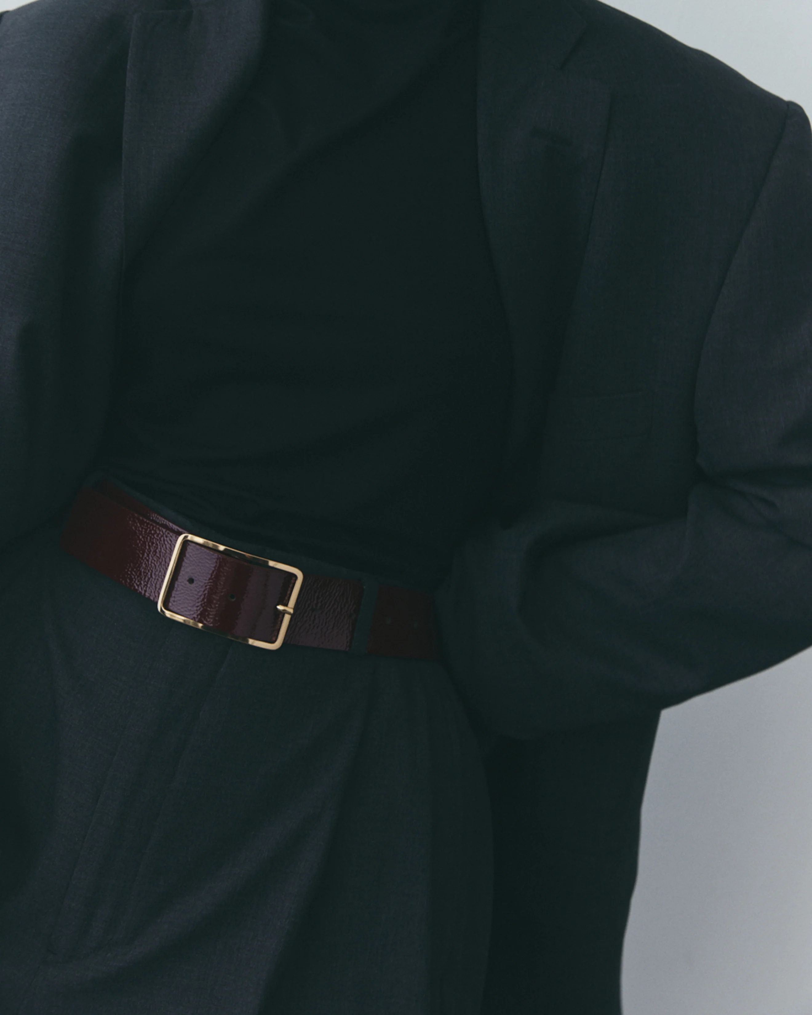 MILLA GLOSS LEATHER BELT - Image 8