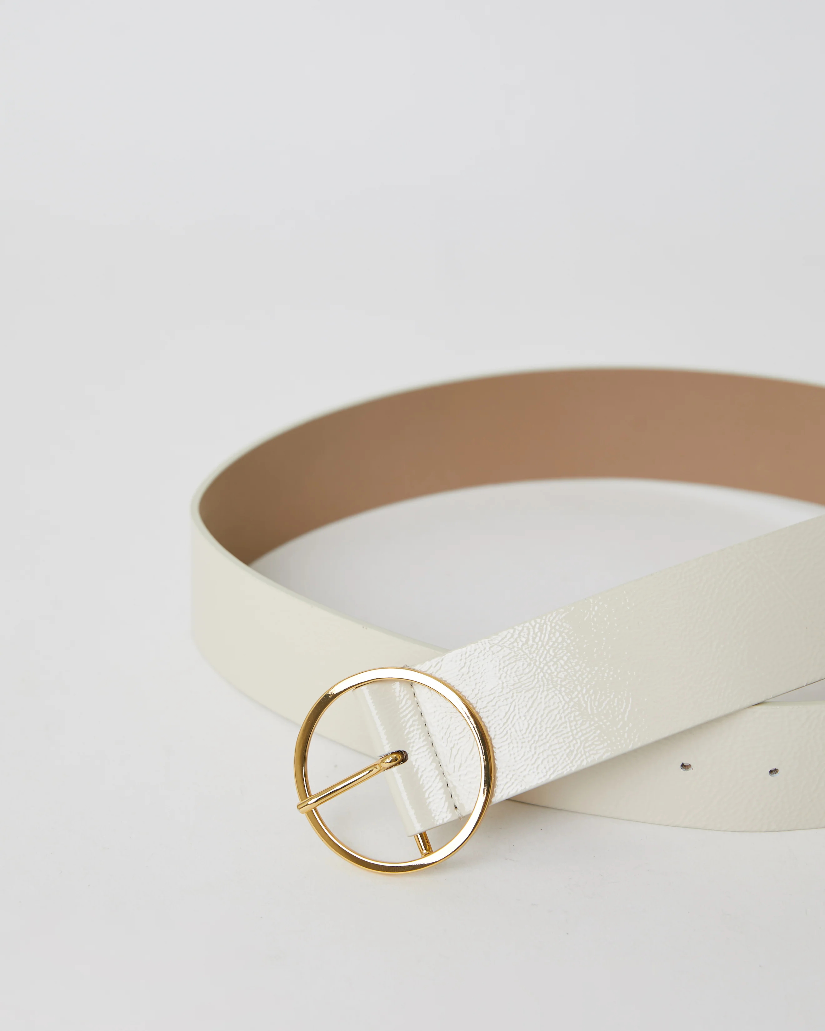 MOLLY GLOSS LEATHER BELT (FINAL SALE) - Image 2